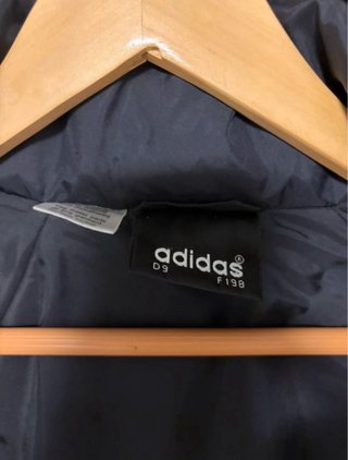 Chaqueta Adidas Vintage Negra y Azul