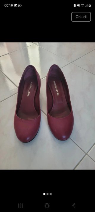 Scarpe Mauro Leone Bordeaux Tg 38