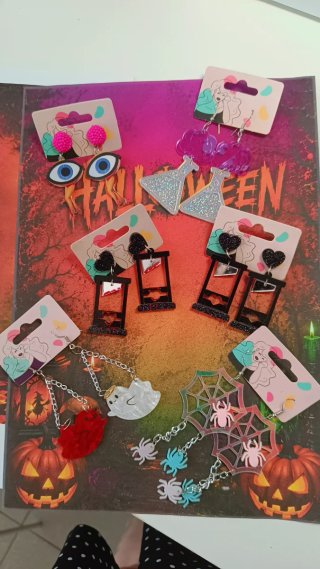 Brincos Halloween . LER DESCRIÇÃO