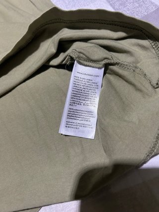 Camiseta Calvin Klein bicolor