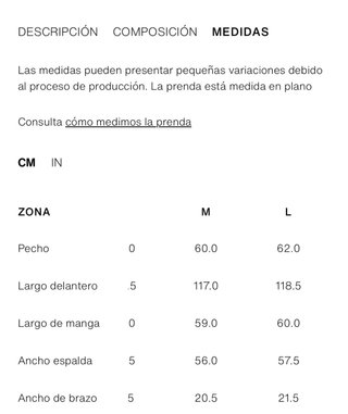 Gabardina Zara cruzada fluida marino T. L