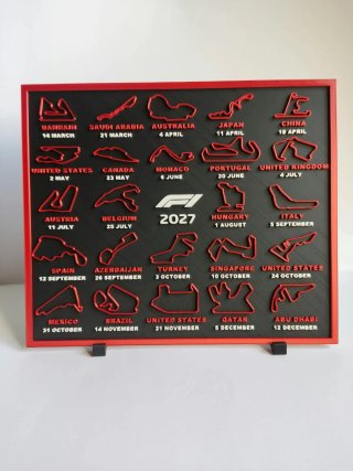 Calendario F1 2027