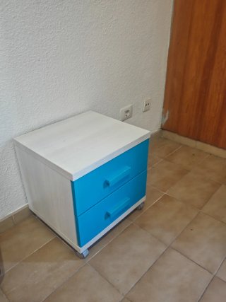 Cama juvenil doble con cajones