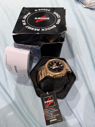 Reloj Casio G-Shock Dorado