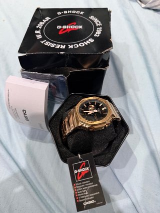 Reloj Casio G-Shock Dorado