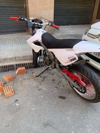 Derbi Senda Supermotard Blanca