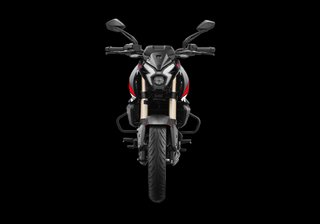 BAJAJ PULSAR NS400 NEGRO ROJO