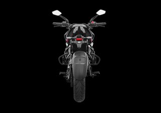 BAJAJ PULSAR NS400 NEGRO ROJO