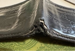 Portafogli Gucci Pelle GG Nero Uomo