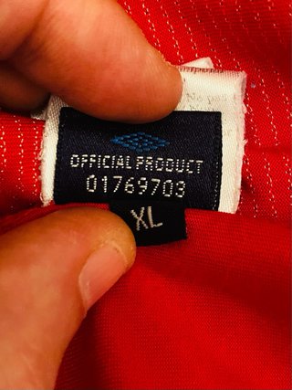 Camisola Inglaterra 2004/06 Oficial