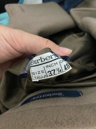 Gabardina Burberrys Beige Clásica