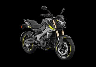 BAJAJ PULSAR NS400 GRIS AMARILLO FLUOR