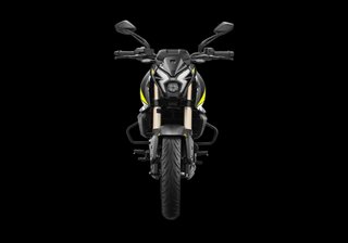 BAJAJ PULSAR NS400 GRIS AMARILLO FLUOR