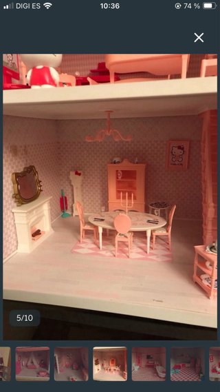Casa de muñecas Hello Kitty