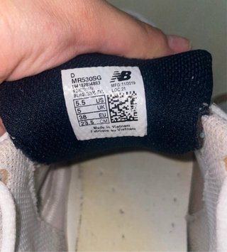 Scarpe New Balance Argento/Bianco Taglia 38