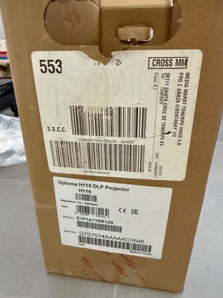 Proyector Optoma H116 DLP Nuevo