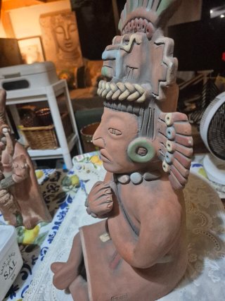 Figura Tlaloc/Cocijo Dios Lluvia Azteca