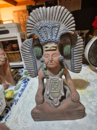 Figura Precolombina Azteca Maya