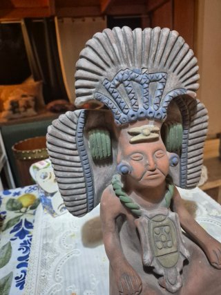 Figura Precolombina Azteca Maya