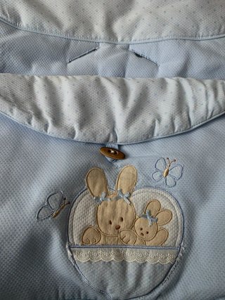 Saco para Maxi-Cosi Grupo 0 Bebé Azul