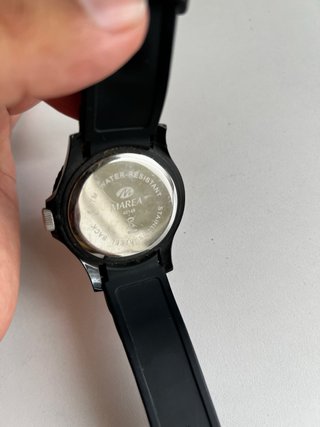 Reloj Marea Deportivo Negro y Naranja