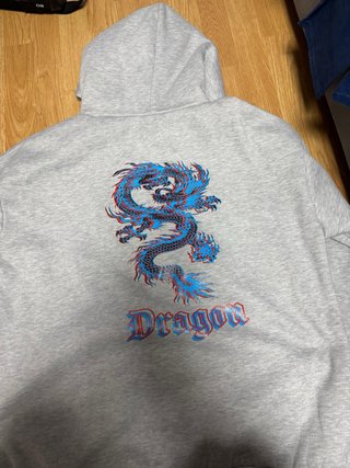 Sudadera Dragon Gris