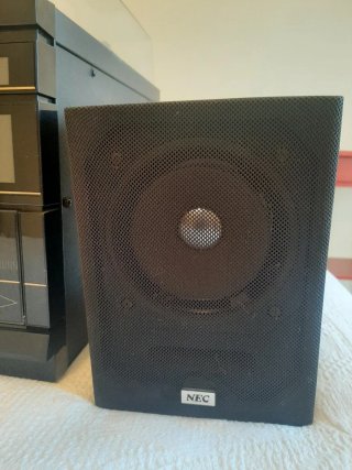 Minicadena NEC Vintage Tocadiscos Cassette Radio