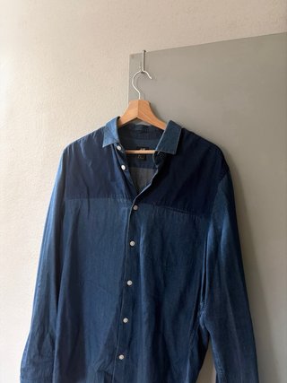 Camicia H&M Uomo Blu Taglia M