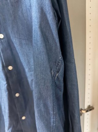 Camicia H&M Uomo Blu Taglia M