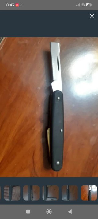 Navaja de injertar acero inox