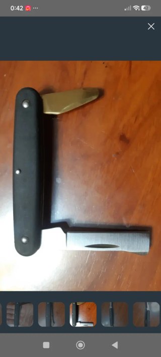 Navaja de injertar acero inox