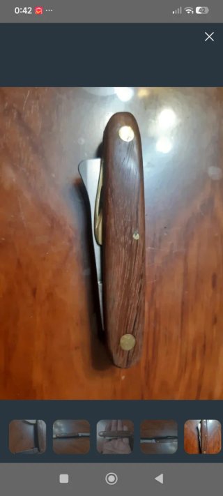 Navaja de injertar acero inox