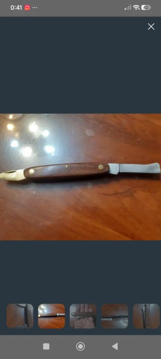 Navaja de injertar acero inox