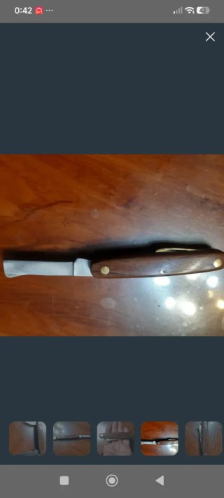 Navaja de injertar acero inox