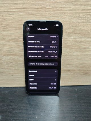 iPhone 13 128GB Negro