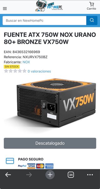 Ordenador Gaming (sin gráfica)