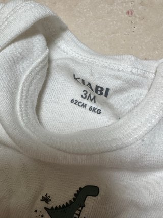 Set body neonato Kiabi 3 mesi