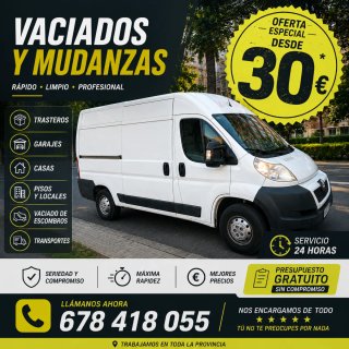 VACIADOS Y MUDANZAS/ VALENCIA  647151095