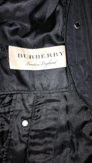 Chaqueta Burberry Negra