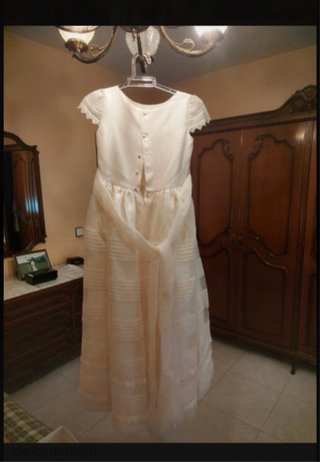 Vestido de Comunión Blanco Roto