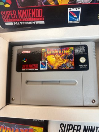 Skyblazer Super Nintendo SNES PAL ITA CIB
