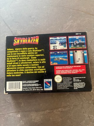 Skyblazer Super Nintendo SNES PAL ITA CIB