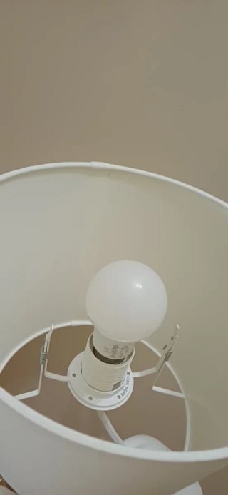 Lámpara colgante Ikea blanca