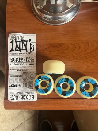 Ruedas Skate Bones 53mm Dureza 100