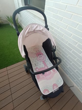 Silla de paseo Baby Monster rosa
