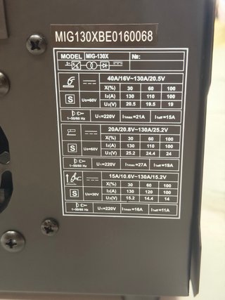 Soldador FEMEROL MIG 130X