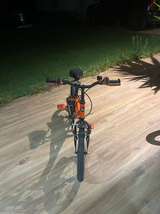 Bicicleta infantil naranja Btwin