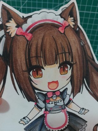 Nekopara - Chocola e Vanilla drawings