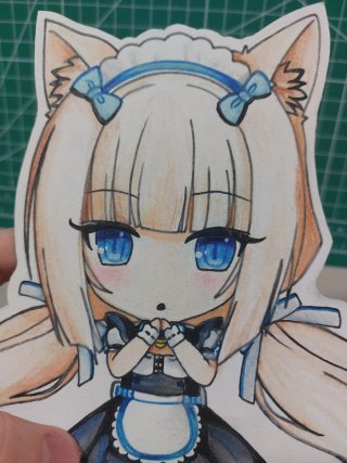 Nekopara - Chocola e Vanilla drawings