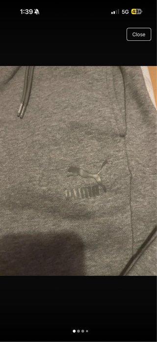 Chándal Puma Gris